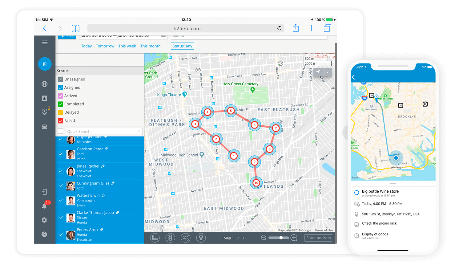 Sales GPS Tracking: Apps + Benefits of Salesmen's location tracking