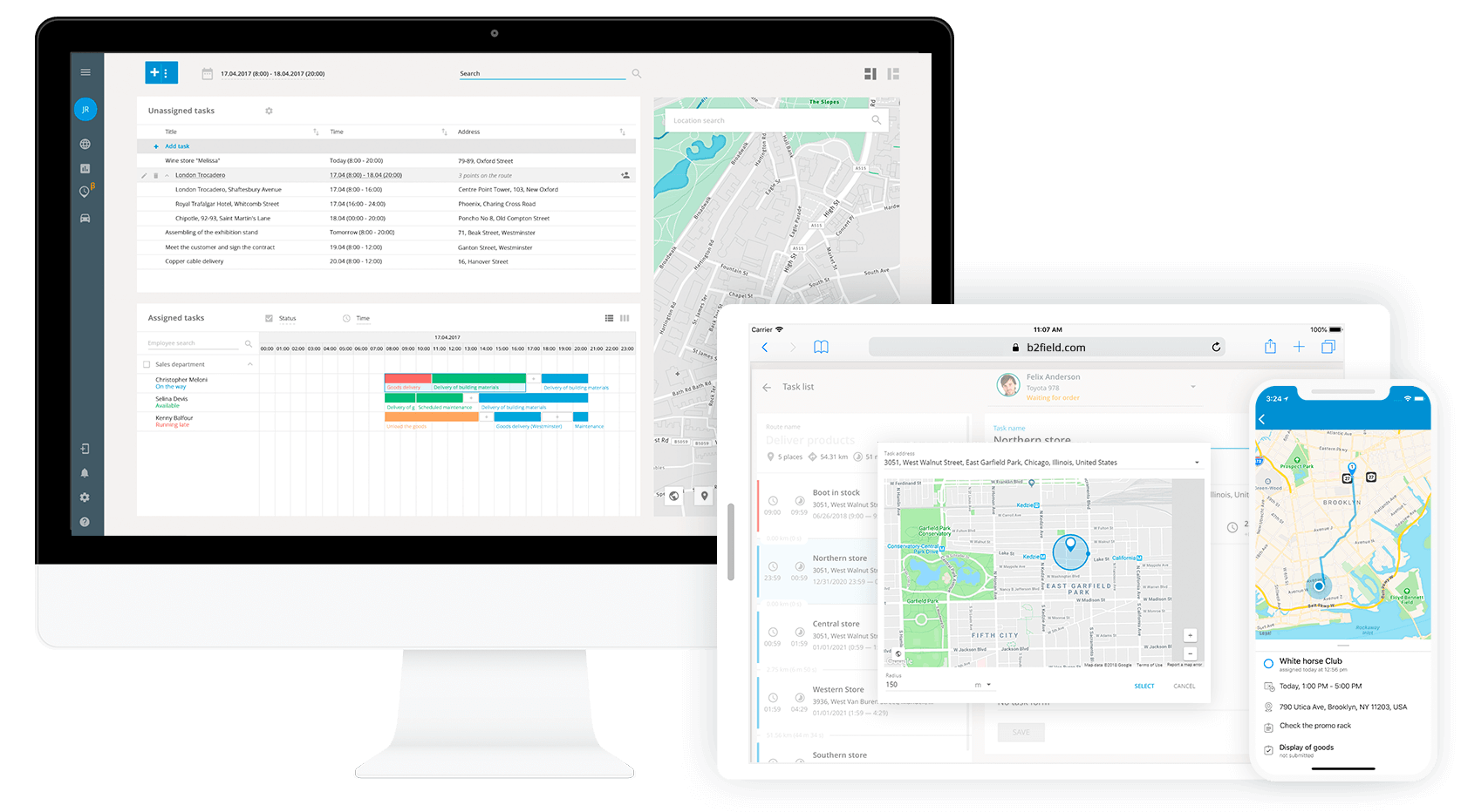 Dynamic scheduling app