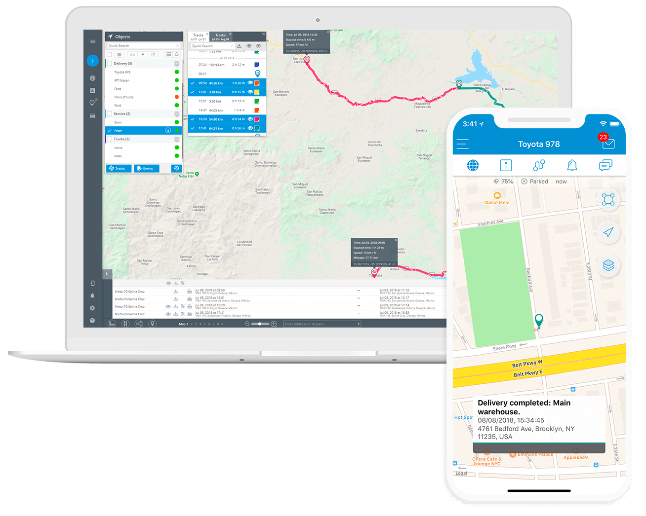 Rastreo GPS – Servicios de campo