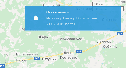 Уведомления о событиях в браузере