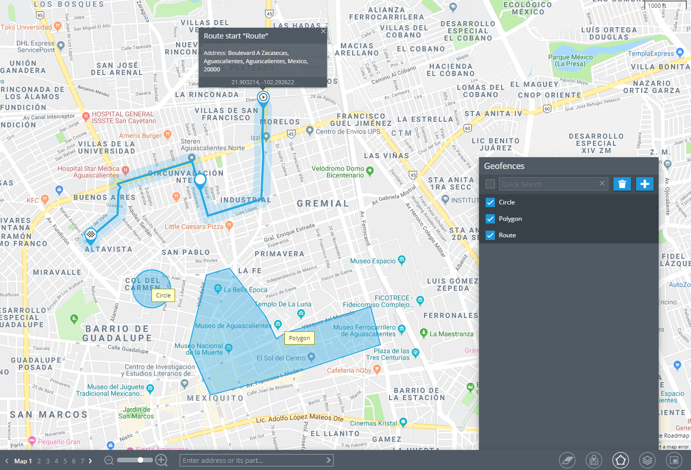 Geofences