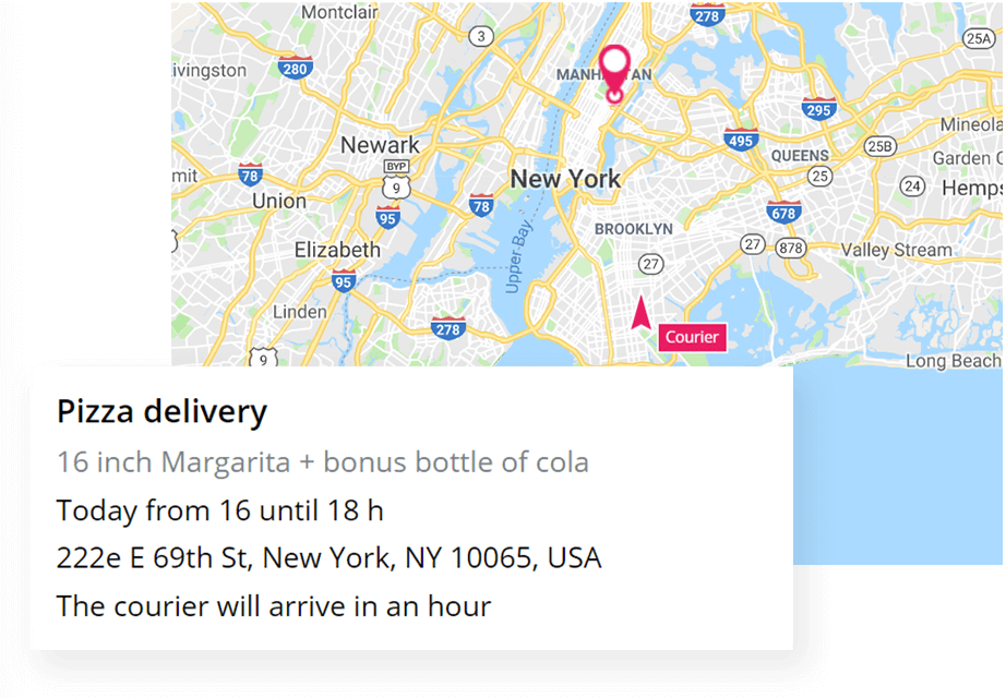 Online Delivery Tracking