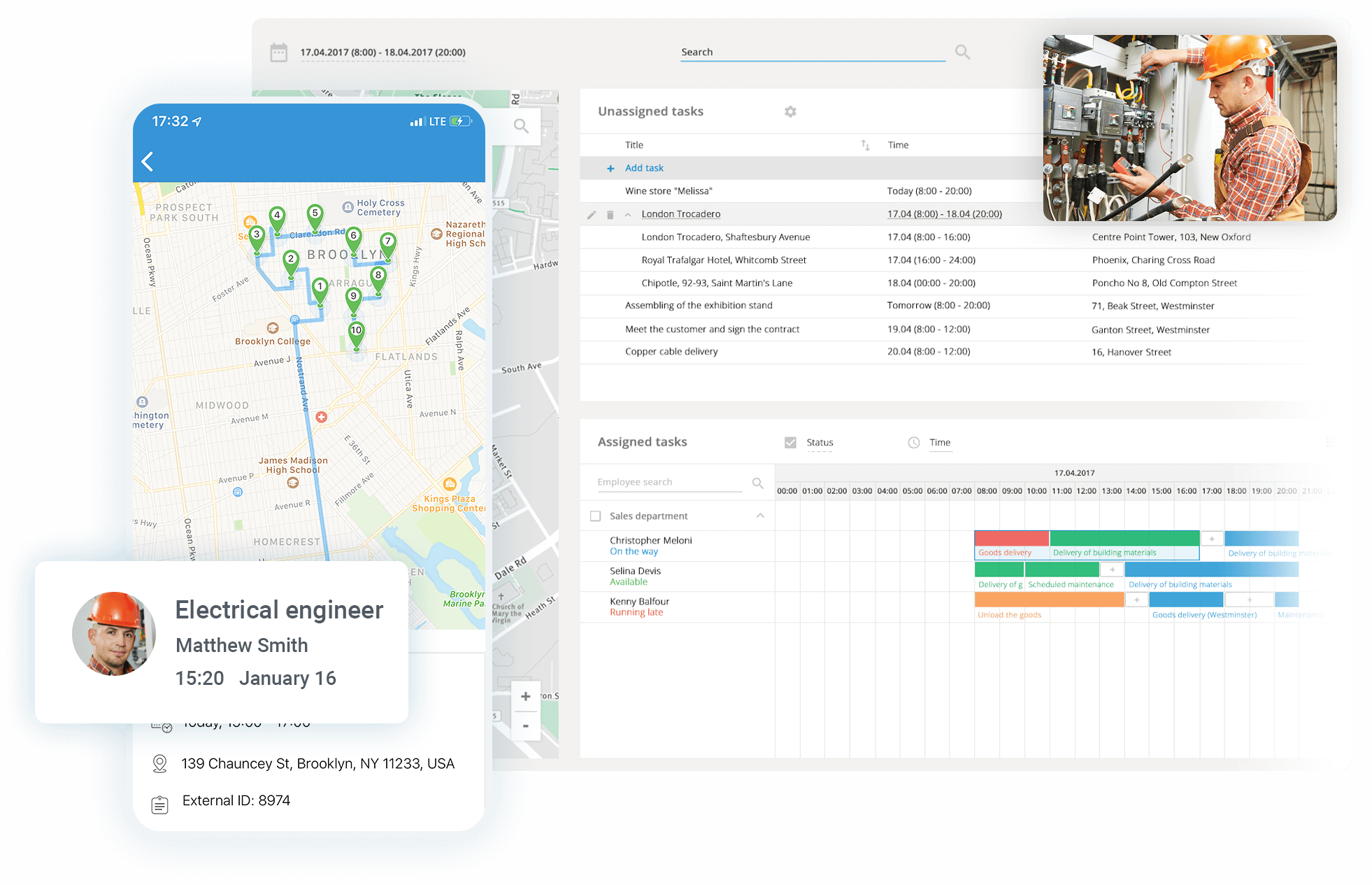 Electrician Service Software: Invoice, Estimate, Schedule & Dispatch