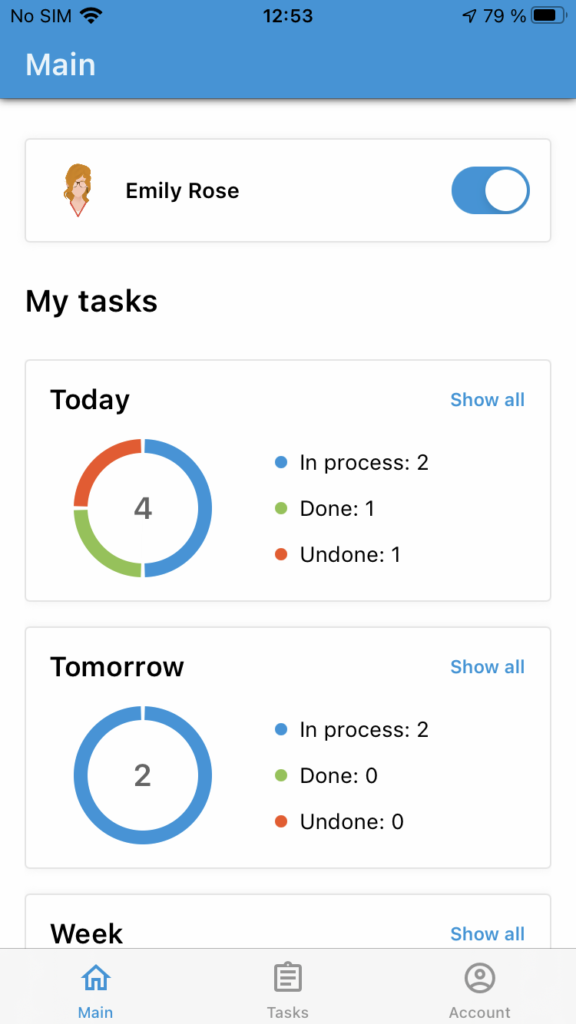 Mobile workforce management app – B2Field